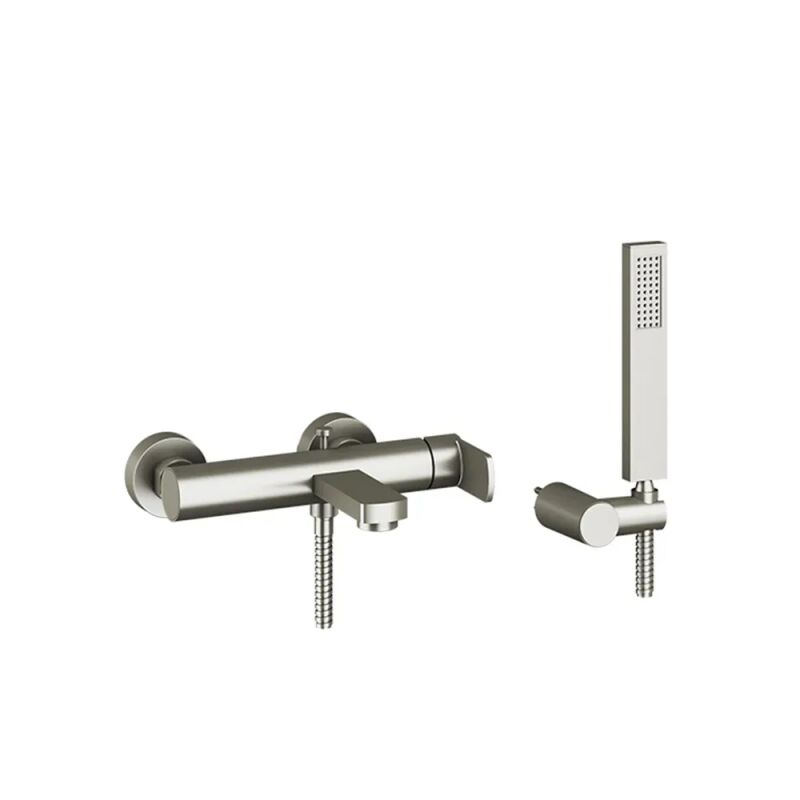 Orabella by Armando Vicario Set Glam brushed nickel Ψηλή - Μπαταρία νιπτήρος και λουτρού - Image 2