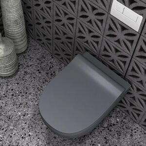 Ege Verso Antracite Rimless  - Λεκάνη κρεμαστή - Image 3