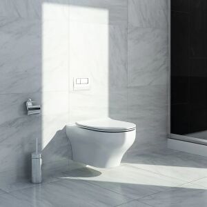 Olympia Clear Rimless - Λεκάνη κρεμαστή σε διάφορα ματ χρώματα - Image 2