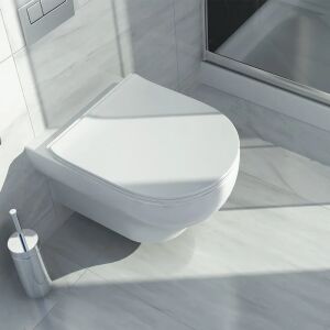 Olympia Clear Rimless - Λεκάνη κρεμαστή σε διάφορα ματ χρώματα - Image 4