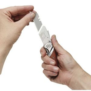 Αναδιπλούμενο κοπίδι μοκέτας με ξύλινη λαβή STANLEY - Image 5