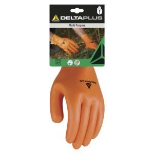 Γάντια εργασίας νιτριλίου πορτοκαλί DELTA PLUS - Image 3