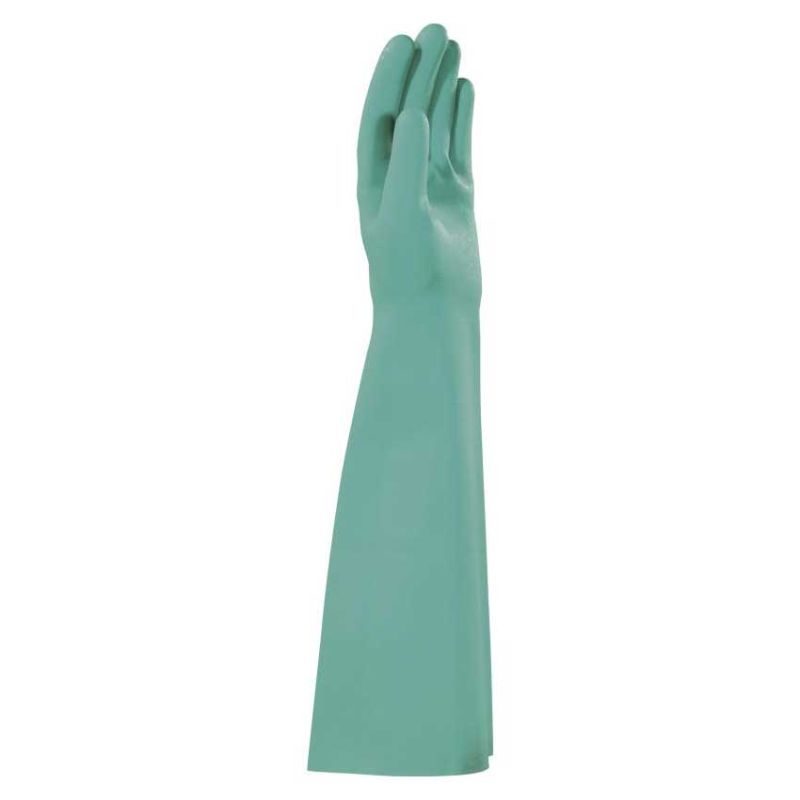 Γάντια νιτριλίου τροφίμων μακριά 46cm NITREX DELTA PLUS - Image 2