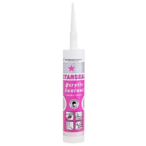 Στόκος ακρυλικό 25τεμ. STARSEAL λευκός 260ml