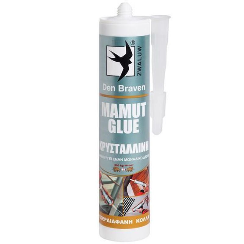 Κόλλα 12τεμ. Mamut Crystal διάφανη 290ml