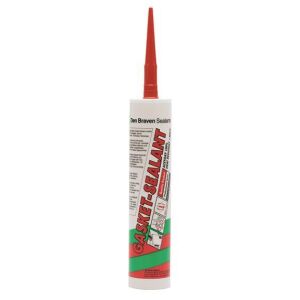 Σιλικόνη 12τεμ. Θερμοκρασίας 300° μαύρη 280ml