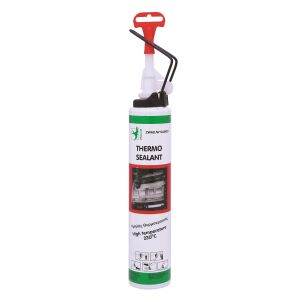 Σιλικόνη 12τεμ. Θερμοκρασίας 260° μαύρη Pressure Pack 200ml