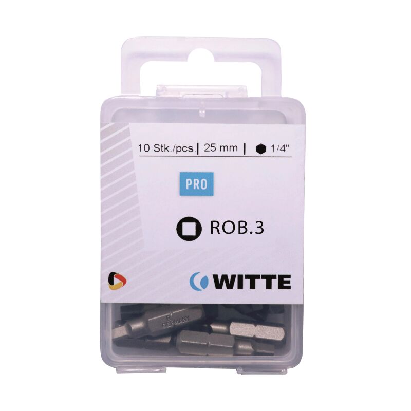 Μύτη τετράγωνη 10τεμ. 25mm ΝοROB-3