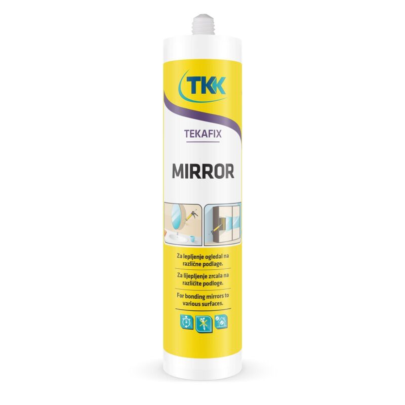Κόλλα καθρέπτου 12τεμ. λευκή 300ml