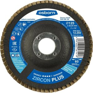 Πολύπτερο λείανσης 10τεμ. No125x22,3mm No120