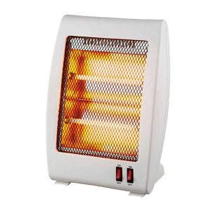 Θερμάστρα χαλαζία δαπέδου με 2 λάμπες BORMANN 800W