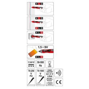 Δοκιμαστικό κατσαβίδι ηλεκτρολόγων ψηφιακό ΥΑΤΟ - Image 3