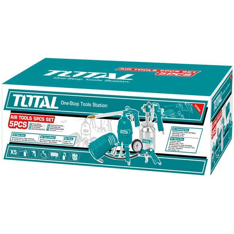 Σετ εργαλεία αέρος 5 τεμαχίων TOTAL - Image 2