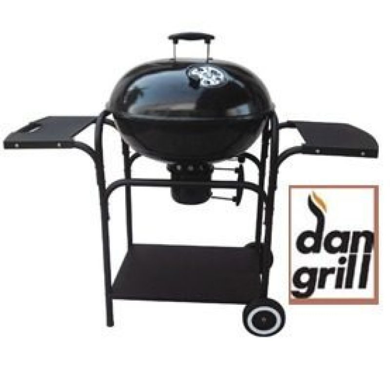 Ψησταριά κάρβουνου με δύο ράφια πλαϊνά Dan Grill