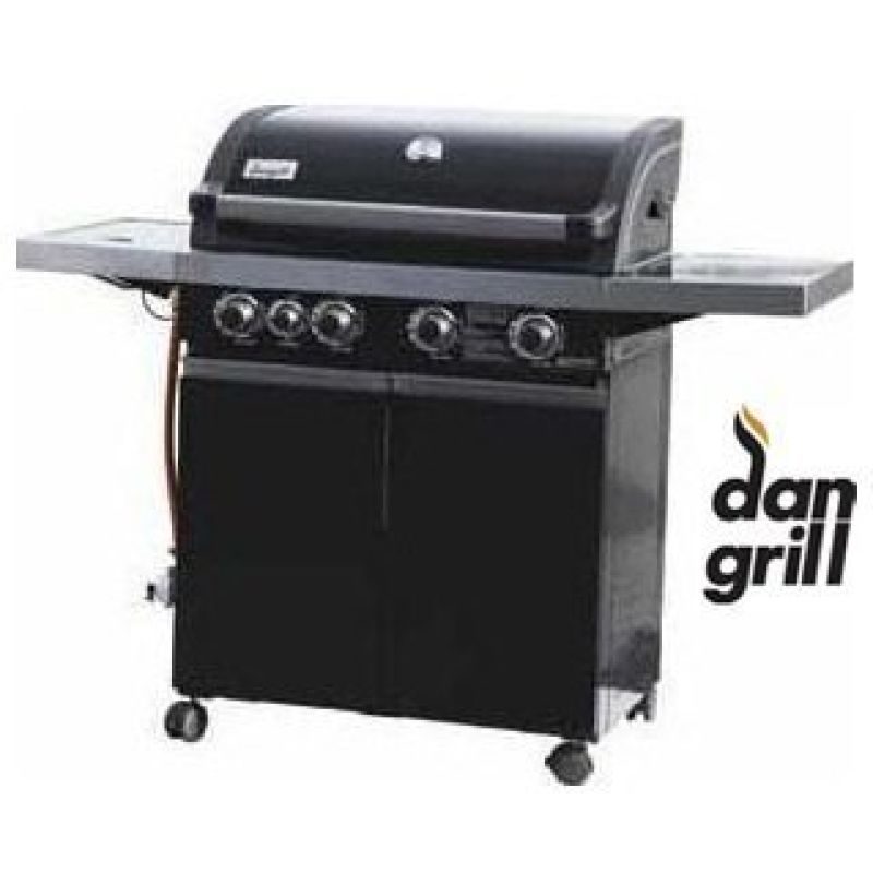 Ψησταριά γκαζιού με 4 ανοξείδωτες εστίες Dan Grill