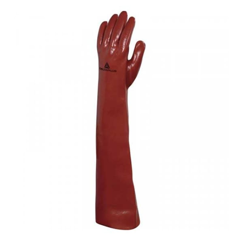 Γάντια προστασίας χημικών PVC μακριά 60 cm Delta Plus