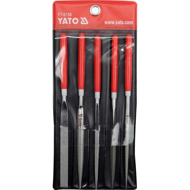 Διαμαντόλιμες χειρός σετ 5 τεμαχίων YATO - Image 2