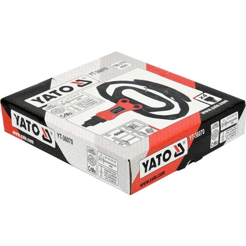 Πριτσιναδόρος στήθους πατητός 190-270 mm YATO YT-36070 - Image 3