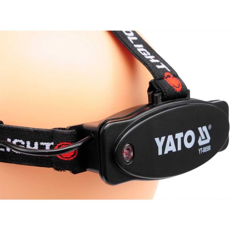 Φακός κεφαλής 3W 100 Lumen αδιάβροχος YATO YT-08590 - Image 7