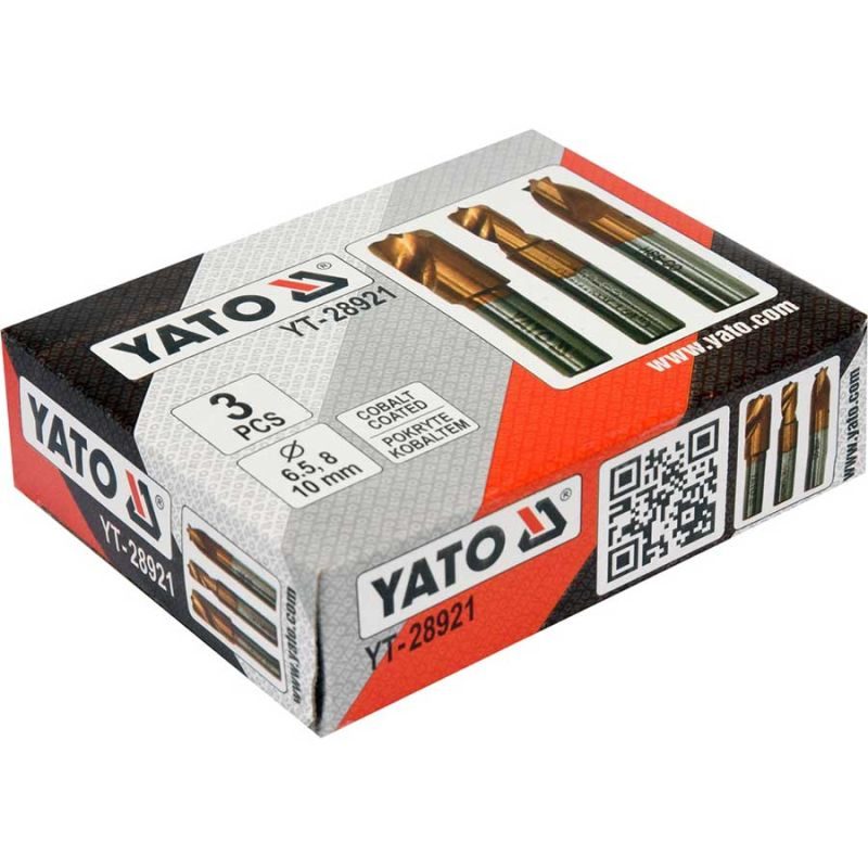 Τρυπάνια ξεπονταριστές κοβαλτίου σετ YATO YT-28921 - Image 5