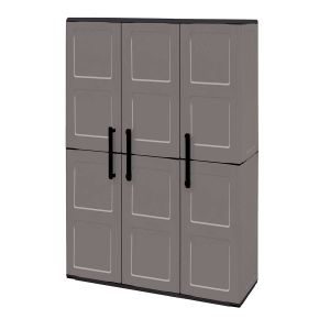 Πλαστική ντουλάπα βεράντας τρίφυλλη 102x37x169cm Artplast - Image 2