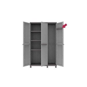 Nτουλάπα πλαστική τρίφυλλη με χώρισμα CWood terry - Image 3