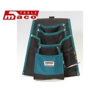 Υφασμάτινη ζώνη εργαλείων με θήκες μονή Maco