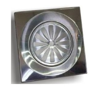 Σχάρα δαπέδου inox Φ95