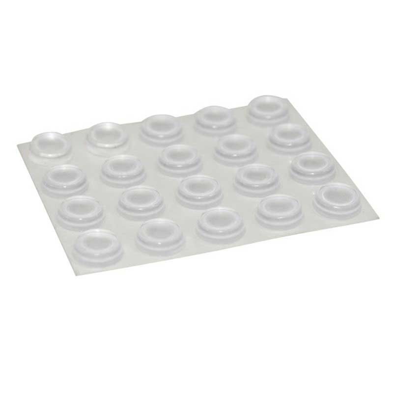 Σιλικόνες θορύβου Φ12.7x3.5mm διάφανες - Image 2
