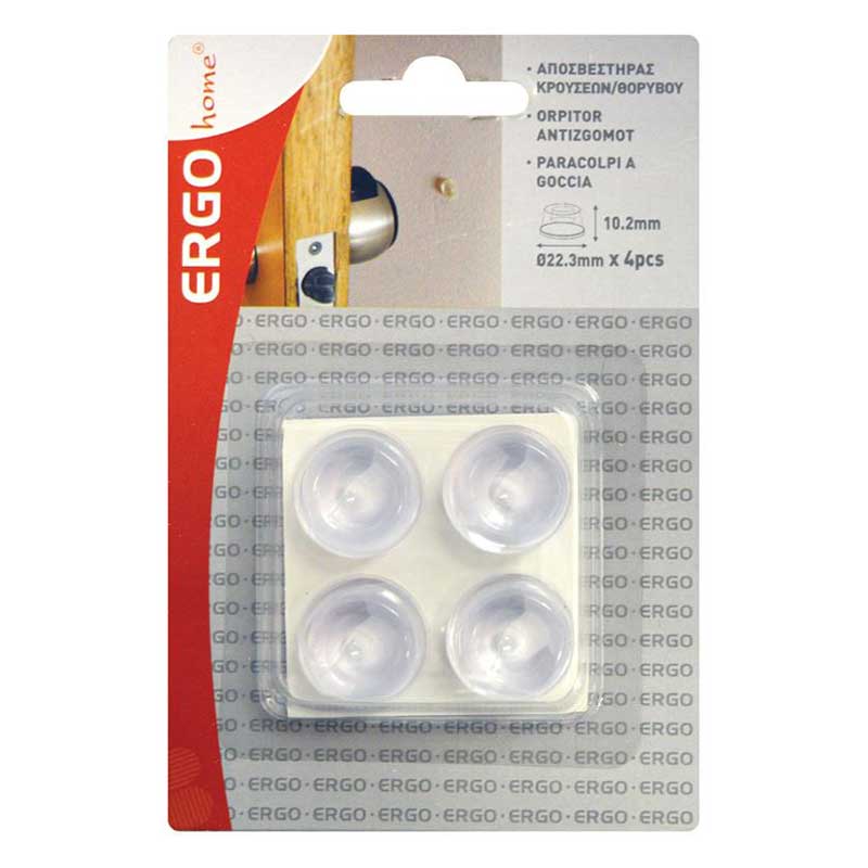 Σιλικόνες θορύβου Φ22.3x10.2mm διάφανες