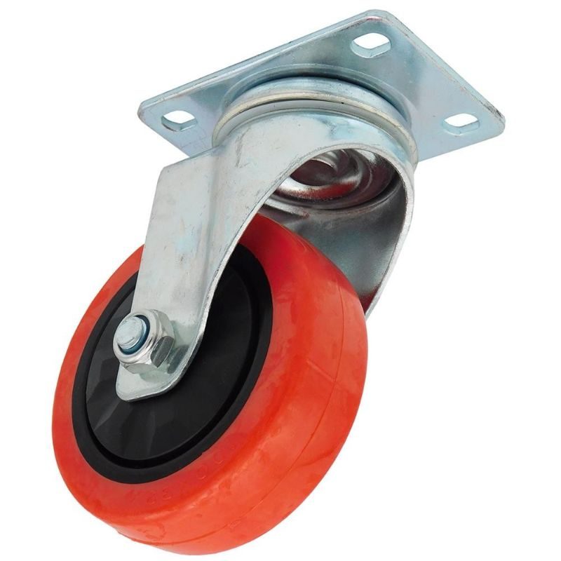 Ρόδα πολυουρεθάνης περιστρεφόμενη