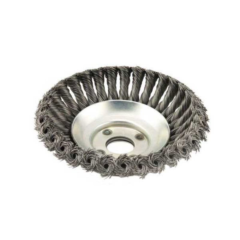 Συρματόβουρτσα πλεξούδα για χλοοκοπτικά Φ170 - Image 2