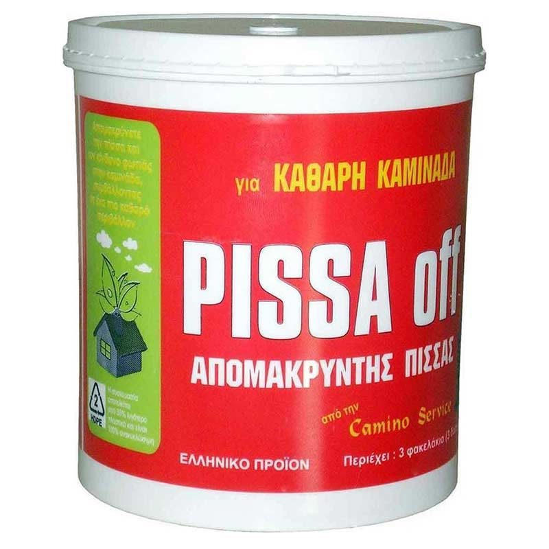 Καθαριστικό καμινάδας Τζακιού-Σόμπας Pissa off