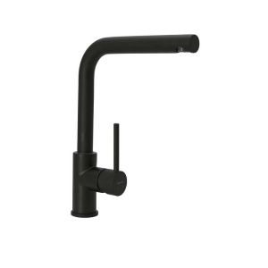 Μπαταρία πάγκου κουζίνας ψηλή μαύρη Total Black MODEA