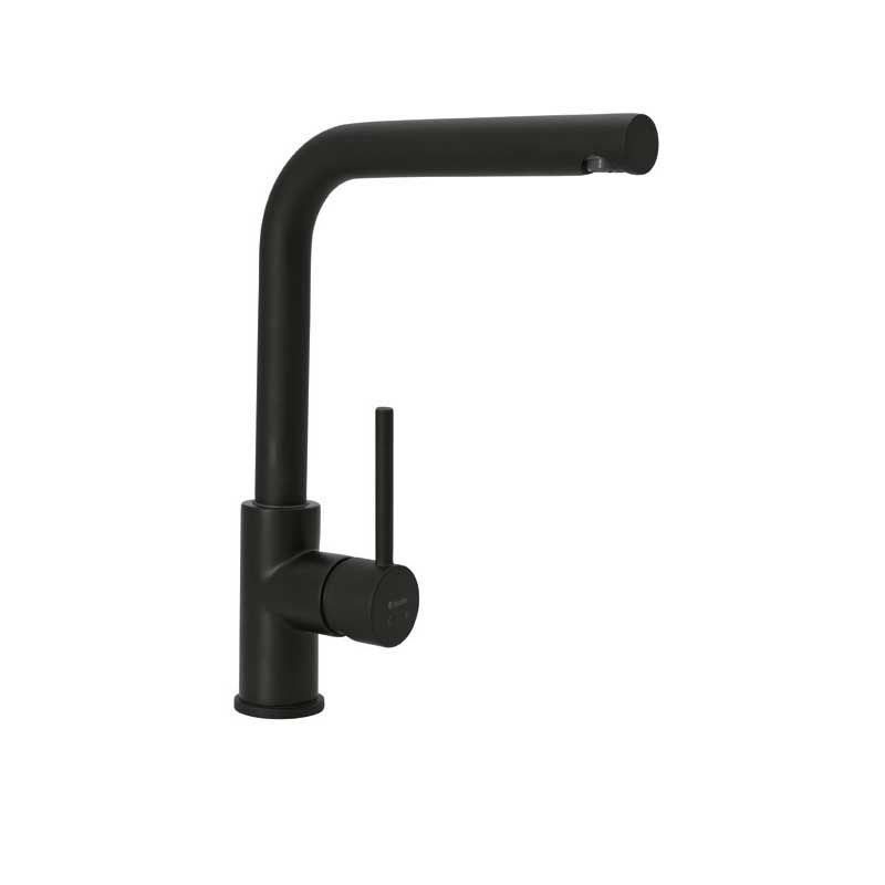 Μπαταρία πάγκου κουζίνας ψηλή μαύρη Total Black MODEA