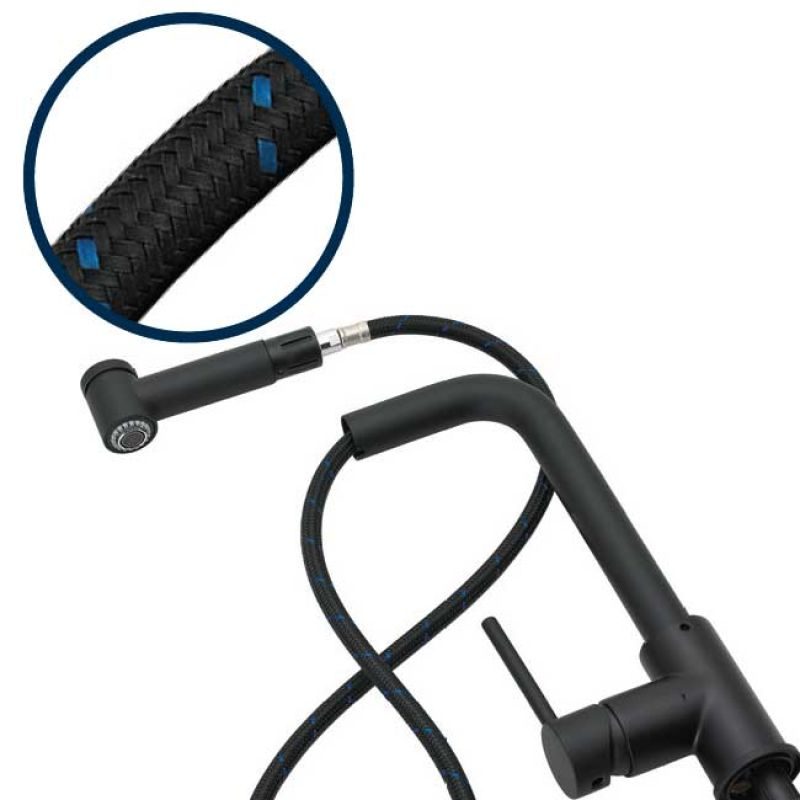 Σπιράλ μπαταρίας κουζίνας EPDM μαύρο Crystalflex - Image 2