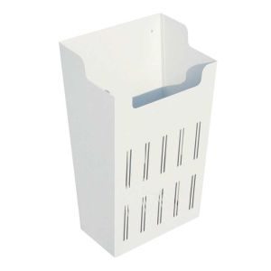 Καλάθι εντύπων 240x108x328mm λευκό