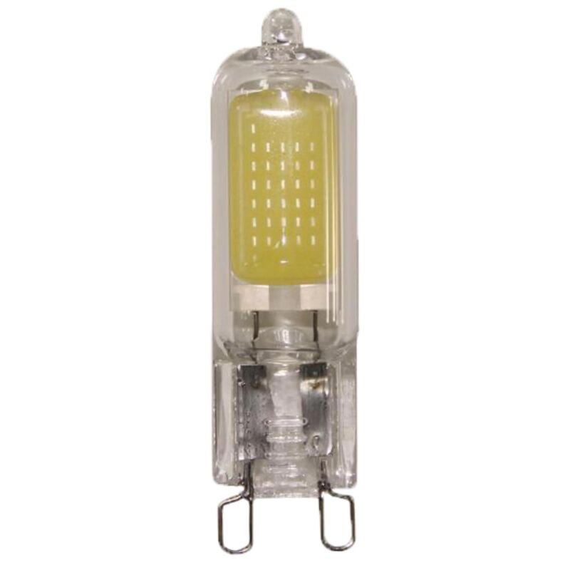 LED G9 COG EUROLAMP 2W 240V 2700K ΓΥΑΛΙΝΗ