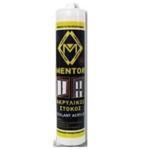Ακρυλική μαστίχη στόκος σε σαλάμι βαφόμενη Mentor
