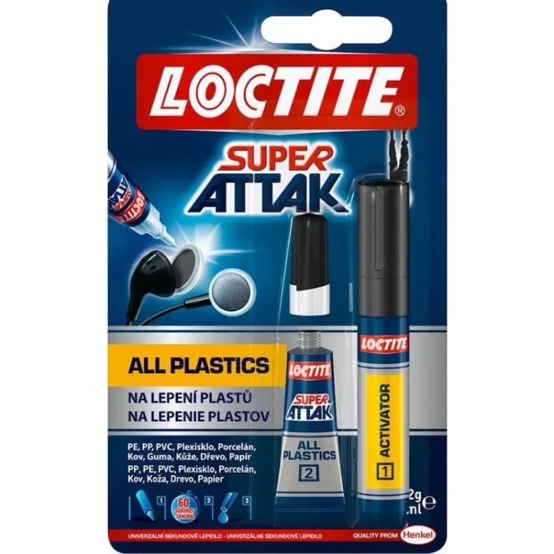 Κόλλα στιγμής για πλαστικά all plastics Loctite