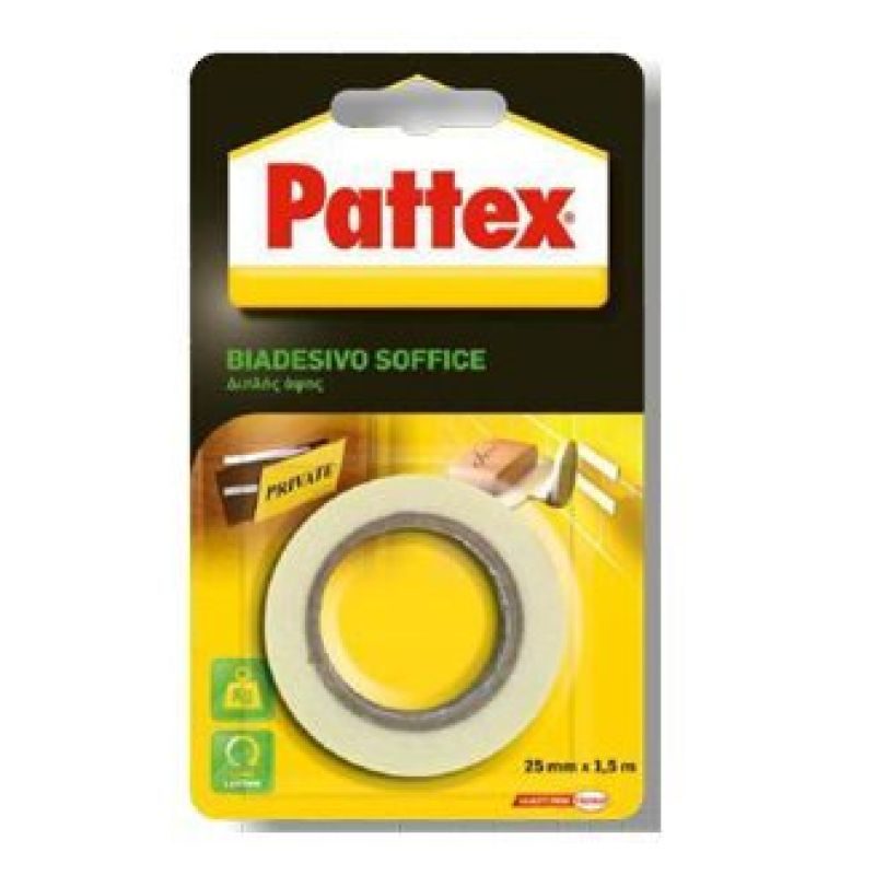 Ταινία διπλής όψεως αφρώδης 25 x 1.5 m Pattex