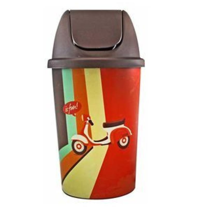 Κάδος απορριμάτων πλαστικός vespa 50lt περιπτέρων