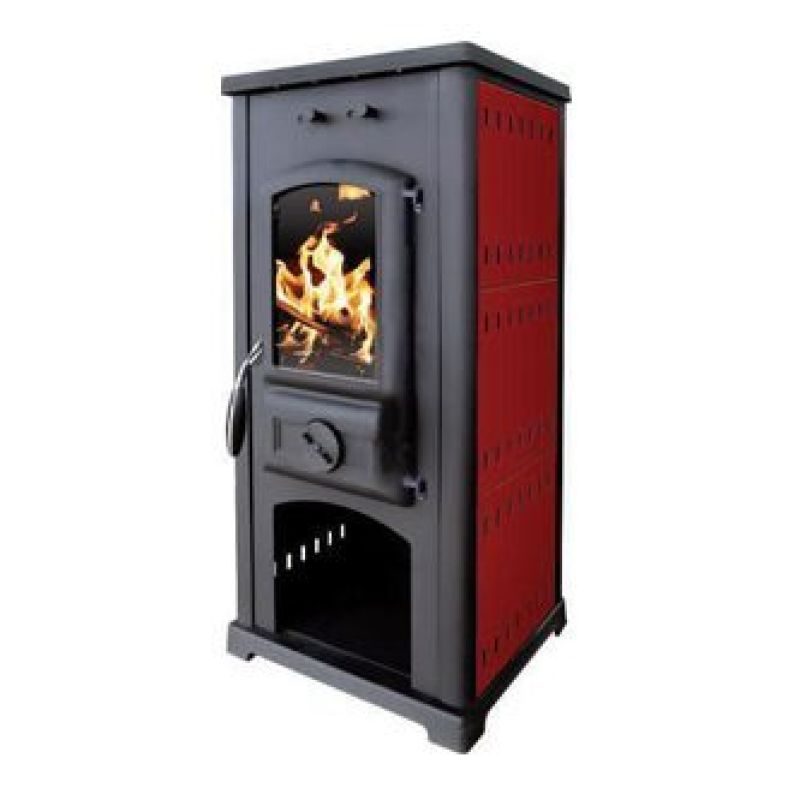 Σόμπα ξύλου μαντεμένια 8Kw Unimac