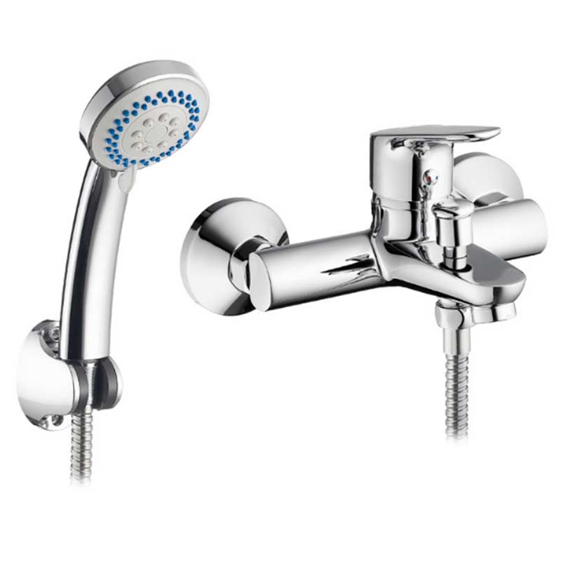 Μπαταρία λουτρού με ντους σετ Tella PYRAMIS