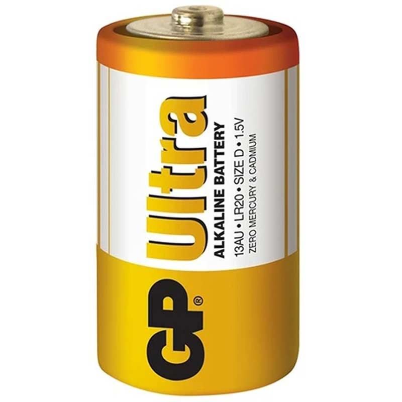 Μπαταρίες αλκαλικές 1.5V D LR20 GP ULTRA