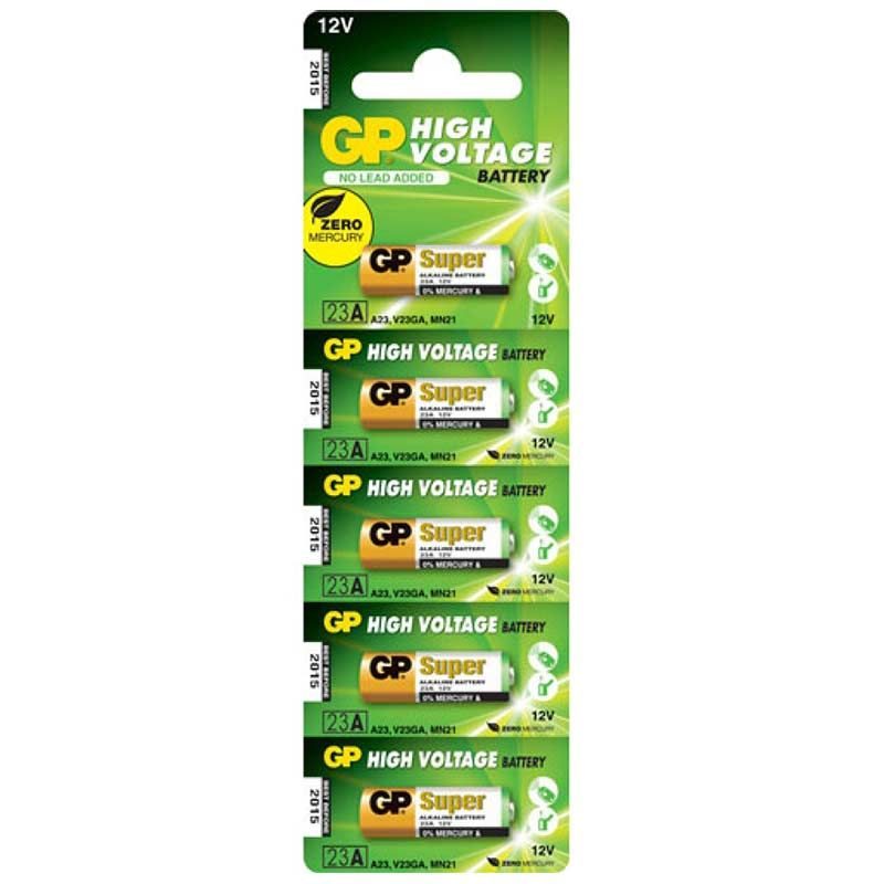 Μπαταρίες αλκαλικές HV 23Α 12V GP Batteries