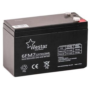 Μπαταρία-UPS μολύβδου 7Ah 12V Westar