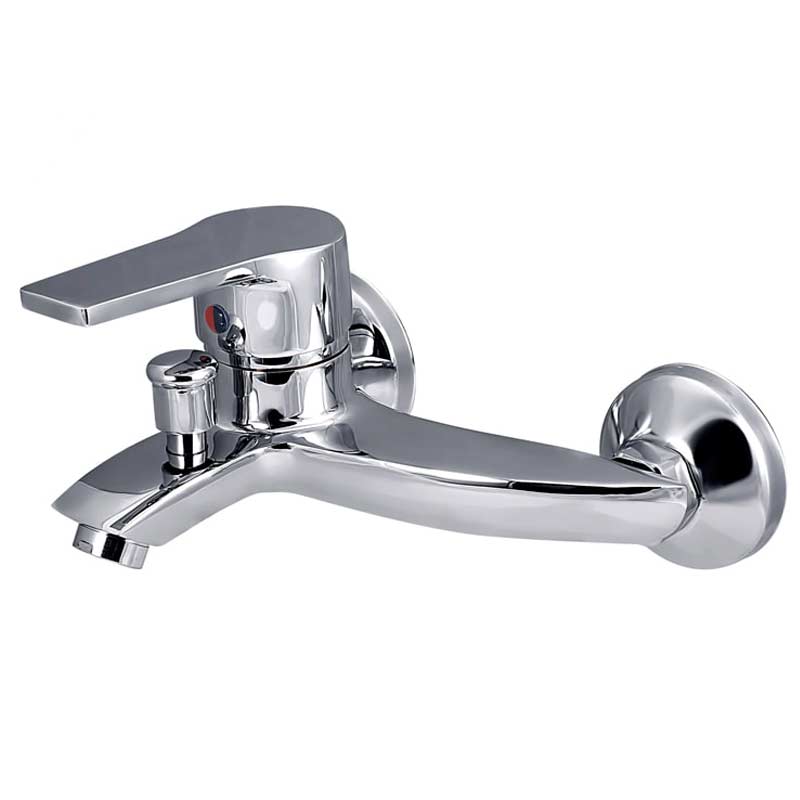 Μπαταρία λουτρού με ορειχάλκινο κορμό Motion