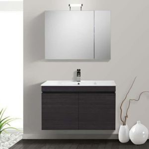 Επιτοιχιο ντουλάπι νιπτήρα μπάνιου Sunny Laminate