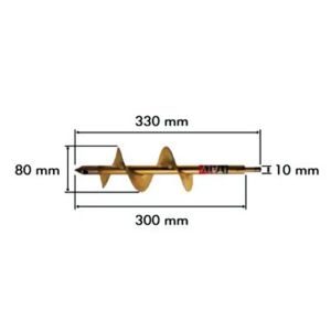 Αρίδα Φυτευτική δραπάνου universal Φ80 Ιταλιας - Image 2